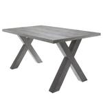 Eettafel Leeton III Concrete look - 140 x 90 cm