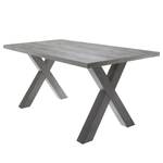 Eettafel Leeton III Concrete look - 160 x 90 cm