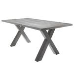 Eettafel Leeton III Concrete look - 180 x 90 cm