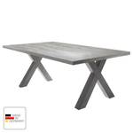 Table Leeton III Imitation béton - 200 x 100 cm