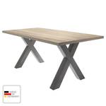 Table Leeton III Imitation chêne brut de sciage - 180 x 90 cm