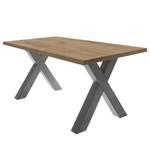 Eettafel Leeton III Stirling eikenhouten look - 140 x 90 cm