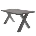 Eettafel Leeton III Grafiet - 140 x 90 cm