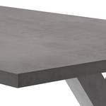 Table Leeton III Graphite - 90 x 180 cm