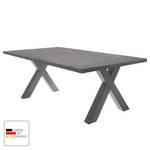 Table Leeton III Graphite - 90 x 180 cm