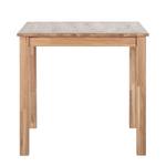 Table LemsiWOOD Chêne blanc huilé - 80 x 80 cm