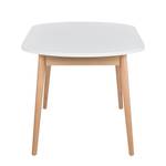 Table extensible LINDHOLM ovale Chêne partiellement massif - 190 x 90 cm