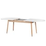 Table extensible LINDHOLM ovale Chêne partiellement massif - 190 x 90 cm