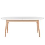 Table extensible LINDHOLM ovale Chêne partiellement massif - 190 x 90 cm