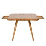 Table Loca I Chêne partiellement massif - Chêne / Blanc - 160 x 100 cm