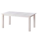 Table Lyngby (extensible) Pin massif - Blanc