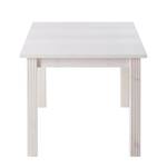 Table Lyngby (extensible) Pin massif - Blanc