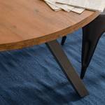 Table Manchester I Acacia massif / Métal - Acacia / Anthracite