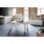 Table extensible Maquili Partiellement en pin massif - Pin taupe / pin blanc