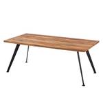 Eettafel MilingWOOD massief eikenhout/metaal - Breedte: 200 cm