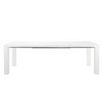 Table extensible Motion Blanc brillant