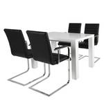 Table extensible Motion Blanc brillant