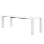 Table extensible Motion Blanc brillant