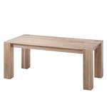 Eettafel Noahline massief eikenhout - Wit geolied eikenhout - 180x90cm