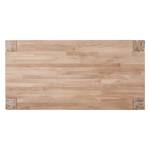 Eettafel Noahline massief eikenhout - Wit geolied eikenhout - 180x90cm