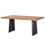 Table Norrdal I Chêne massif / Fer - 180 x 90 cm