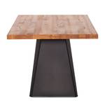 Table Norrdal I Chêne massif / Fer - 200 x 100 cm