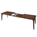 Eettafel Nysted deels massief - Walnoot - Breedte: 220 cm