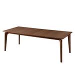 Eettafel Nysted deels massief - Walnoot - Breedte: 175 cm