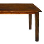 Table Pradesh II Acacia partiellement massif Marron - 160 x 90 cm