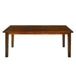 Table Pradesh II Acacia partiellement massif Marron - 180 x 90 cm