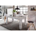 Eettafel Rover (met uitschuiffunctie) witte grenenhouten look