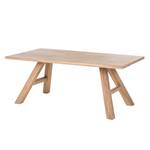 Eettafel SeliWOOD Wit geolied eikenhout - 180x100cm