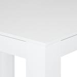 Table extensible Fairford Blanc mat - 120 x 80 cm