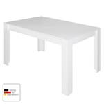 Table extensible Fairford Blanc mat - 120 x 80 cm