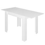 Eettafel Fairford (met uitschuiffunctie) Mat wit - 80 x 60 cm