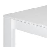 Table extensible Fairford Blanc mat - 80 x 60 cm