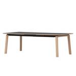 Table Stig II Anthracite / Chêne - 180 x 100 cm