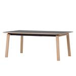 Table Stig II Anthracite / Chêne - 200 x 100 cm