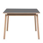 Table Stig II Anthracite / Chêne - 200 x 100 cm