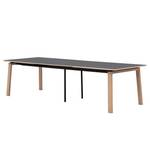 Table Stig II Anthracite / Chêne - 200 x 100 cm