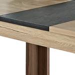 Table extensible Theta Imitation chêne de San Remo clair / Ardoire