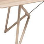 Table Tigg Chêne massif - Chêne clair - 160 x 90 cm