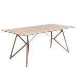 Table Tigg Chêne massif - Chêne clair - 180 x 90 cm