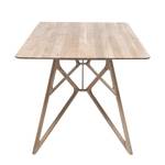 Table Tigg Chêne massif - Chêne clair - 200 x 90 cm