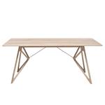 Eettafel Tigg massief eikenhout - Lichte eikenhouten - 220x90cm