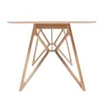 Table Tigg Chêne massif / Linoléum - Vert olive / Chêne - 160 x 90 cm