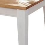 Table Ummanz Pin massif - Pin miel / Pin blanc