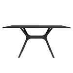 Table Vela II Noir - 120 x 80 cm