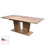 Table extensible Vitznau Imitation chêne / Marron mat