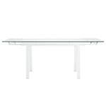 Table extensible Zinola Verre / Métal - Blanc